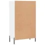 Sperrholz Schuhschrank glänzend weiß 60x35x105 cm von vidaXL, Schränke und Lagerung - Ref: Foro24-829622, Preis: 71,11 €, Rab...