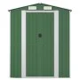 Gartenhaus aus verzinktem Stahl grün 192x191x223 cm von vidaXL, Schuppen - Ref: Foro24-3147427, Preis: 297,72 €, Rabatt: %