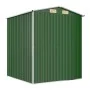 Gartenhaus aus verzinktem Stahl grün 192x191x223 cm von vidaXL, Schuppen - Ref: Foro24-3147427, Preis: 297,72 €, Rabatt: %