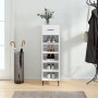 Schuhschrank aus glänzend weißem Sperrholz, 30 x 35 x 105 cm von vidaXL, Schränke und Lagerung - Ref: Foro24-829694, Preis: 5...