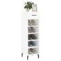 Glossy white plywood shoe cabinet 30x35x105 cm by vidaXL, Closets and storage - Ref: Foro24-829694, Price: 49,74 €, Discount: %