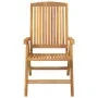 Liegestühle und Kissen 2 Stück massives Teakholz von vidaXL, Gartenstühle - Ref: Foro24-3196433, Preis: 333,16 €, Rabatt: %