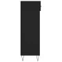 Zapatero madera de ingeniería negro 60x35x105 cm de vidaXL, Armarios y almacenamiento - Ref: Foro24-829605, Precio: 72,82 €, ...