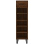 Brown oak engineered wood shoe rack 30x35x105 cm by vidaXL, Closets and storage - Ref: Foro24-829707, Price: 48,97 €, Discoun...