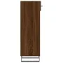 Brown oak engineered wood shoe rack 30x35x105 cm by vidaXL, Closets and storage - Ref: Foro24-829707, Price: 48,50 €, Discoun...