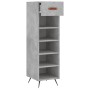 Zapatero Holzwerkstoff Beton grau 30x35x105 cm von vidaXL, Schränke und Lagerung - Ref: Foro24-829648, Preis: 41,19 €, Rabatt: %