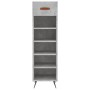 Zapatero Holzwerkstoff Beton grau 30x35x105 cm von vidaXL, Schränke und Lagerung - Ref: Foro24-829648, Preis: 41,19 €, Rabatt: %