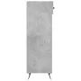 Engineered wood shoe rack in gray concrete, 30x35x105 cm. by vidaXL, Closets and storage - Ref: Foro24-829648, Price: 40,81 €...