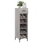 Sonoma gray engineered wood shoe rack 30x35x105 cm by vidaXL, Closets and storage - Ref: Foro24-829682, Price: 43,79 €, Disco...