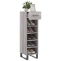 Engineered wood gray Sonoma shoerack 30x35x105 cm by vidaXL, Closets and storage - Ref: Foro24-829706, Price: 46,83 €, Discou...