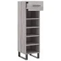 Sonoma graues Holzwerkstoff Zapatero 30x35x105 cm von vidaXL, Schränke und Lagerung - Ref: Foro24-829706, Preis: 46,43 €, Rab...