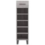 Engineered wood gray Sonoma shoerack 30x35x105 cm by vidaXL, Closets and storage - Ref: Foro24-829706, Price: 46,83 €, Discou...