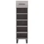 Sonoma graues Holzwerkstoff Zapatero 30x35x105 cm von vidaXL, Schränke und Lagerung - Ref: Foro24-829706, Preis: 46,43 €, Rab...