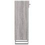 Engineered wood gray Sonoma shoerack 30x35x105 cm by vidaXL, Closets and storage - Ref: Foro24-829706, Price: 46,83 €, Discou...
