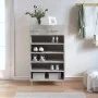 Concrete gray engineered wood shoe rack 60x35x105 cm by vidaXL, Closets and storage - Ref: Foro24-829600, Price: 56,87 €, Dis...