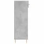 Concrete gray engineered wood shoe rack 60x35x105 cm by vidaXL, Closets and storage - Ref: Foro24-829600, Price: 56,87 €, Dis...