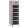 Sonoma gray engineered wood shoe rack 30x35x105 cm by vidaXL, Closets and storage - Ref: Foro24-829650, Price: 42,00 €, Disco...