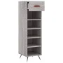 Sonoma gray engineered wood shoe rack 30x35x105 cm by vidaXL, Closets and storage - Ref: Foro24-829650, Price: 42,00 €, Disco...