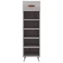 Sonoma gray engineered wood shoe rack 30x35x105 cm by vidaXL, Closets and storage - Ref: Foro24-829650, Price: 42,00 €, Disco...