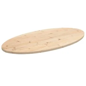 Oval table top solid pine wood 100x50x2.5 cm by vidaXL, Table tops - Ref: Foro24-824330, Price: 56,82 €, Discount: %