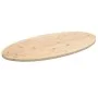 Tablero de mesa ovalado madera maciza de pino 100x50x2,5 cm de vidaXL, Tableros para mesas - Ref: Foro24-824330, Precio: 56,8...
