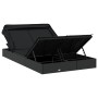 Sonnenliege für 2 Personen Klappmarkise PE Rattan schwarz 213x118x97 cm von vidaXL, Liegen - Ref: Foro24-319652, Preis: 261,5...