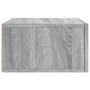 Wall bedside tables 2 pcs Sonoma gray color 35x35x20 cm by vidaXL, Lockers and storage cabinets - Ref: Foro24-829785, Price: ...