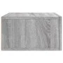 Wand-Nachttische 2 Stück Sonoma graue Farbe 35x35x20 cm von vidaXL, Schließfächer und Lagerschränke - Ref: Foro24-829785, Pre...