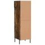 Smoked oak engineered wood shoe rack 30x35x105 cm by vidaXL, Closets and storage - Ref: Foro24-829689, Price: 44,92 €, Discou...
