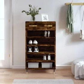 Zapatero Holzwerkstoff Räuchereiche 60x35x105 cm von vidaXL, Schränke und Lagerung - Ref: Foro24-829593, Preis: 72,07 €, Raba...
