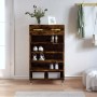 Zapatero Holzwerkstoff Räuchereiche 60x35x105 cm von vidaXL, Schränke und Lagerung - Ref: Foro24-829593, Preis: 72,95 €, Raba...