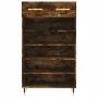 Engineered wood smoked oak shoemaker 60x35x105 cm by vidaXL, Closets and storage - Ref: Foro24-829593, Price: 72,07 €, Discou...