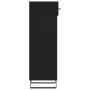 Black engineered wood shoe rack 30x35x105 cm by vidaXL, Closets and storage - Ref: Foro24-829701, Price: 76,77 €, Discount: %
