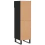 Schwarzes Schuhregal aus Holzwerkstoff, 30 x 35 x 105 cm von vidaXL, Schränke und Lagerung - Ref: Foro24-829701, Preis: 76,77...