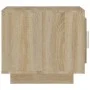 Mesa de centro madera contrachapada roble Sonoma 51x50x45 cm de vidaXL, Mesas de centro - Ref: Foro24-811802, Precio: 50,03 €...