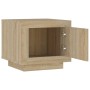 Mesa de centro madera contrachapada roble Sonoma 51x50x45 cm de vidaXL, Mesas de centro - Ref: Foro24-811802, Precio: 50,66 €...