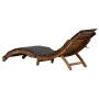 Sun loungers with cushions 2 pcs solid dark gray acacia wood by vidaXL, Loungers - Ref: Foro24-3155472, Price: 316,02 €, Disc...