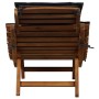 Sonnenliegen mit Kissen, 2 Stück, massives dunkelgraues Akazienholz von vidaXL, Liegen - Ref: Foro24-3155472, Preis: 294,49 €...