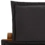 Sun loungers with cushions 2 pcs solid dark gray acacia wood by vidaXL, Loungers - Ref: Foro24-3155472, Price: 316,02 €, Disc...