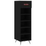 Zapatero madera de ingeniería negro 30x35x105 cm de vidaXL, Armarios y almacenamiento - Ref: Foro24-829645, Precio: 41,93 €, ...