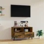 TV-Schrank aus geräuchertem Eichensperrholz, 80 x 36 x 50 cm von vidaXL, TV-Möbel - Ref: Foro24-817492, Preis: 70,72 €, Rabat...