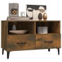 TV-Schrank aus geräuchertem Eichensperrholz, 80 x 36 x 50 cm von vidaXL, TV-Möbel - Ref: Foro24-817492, Preis: 71,63 €, Rabat...