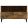 TV-Schrank aus geräuchertem Eichensperrholz, 80 x 36 x 50 cm von vidaXL, TV-Möbel - Ref: Foro24-817492, Preis: 70,72 €, Rabat...