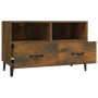 TV-Schrank aus geräuchertem Eichensperrholz, 80 x 36 x 50 cm von vidaXL, TV-Möbel - Ref: Foro24-817492, Preis: 71,63 €, Rabat...