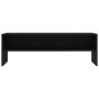 Schwarzer TV-Schrank aus Sperrholz, 120 x 40 x 40 cm von vidaXL, TV-Möbel - Ref: Foro24-800037, Preis: 57,15 €, Rabatt: %