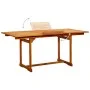 Juego de comedor de jardín 5 piezas madera maciza de acacia de vidaXL, Conjuntos de jardín - Ref: Foro24-3079645, Precio: 498...