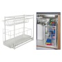 Hi 2-stöckige weiße Kommode von HI, Organizer für Küchenschränke - Ref: Foro24-423935, Preis: 54,21 €, Rabatt: %