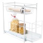 Hi 2-stöckige weiße Kommode von HI, Organizer für Küchenschränke - Ref: Foro24-423935, Preis: 54,21 €, Rabatt: %