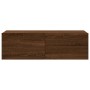 Mueble pared TV madera contrachapada roble marrón 100x30x30 cm de vidaXL, Muebles TV - Ref: Foro24-815098, Precio: 54,67 €, D...