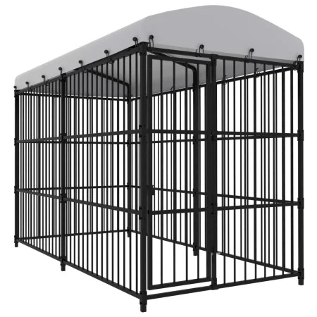 Outdoor kennel with roof 300x150x210 cm by vidaXL, Dog kennels and fences - Ref: Foro24-170891, Price: 597,29 €, Discount: %